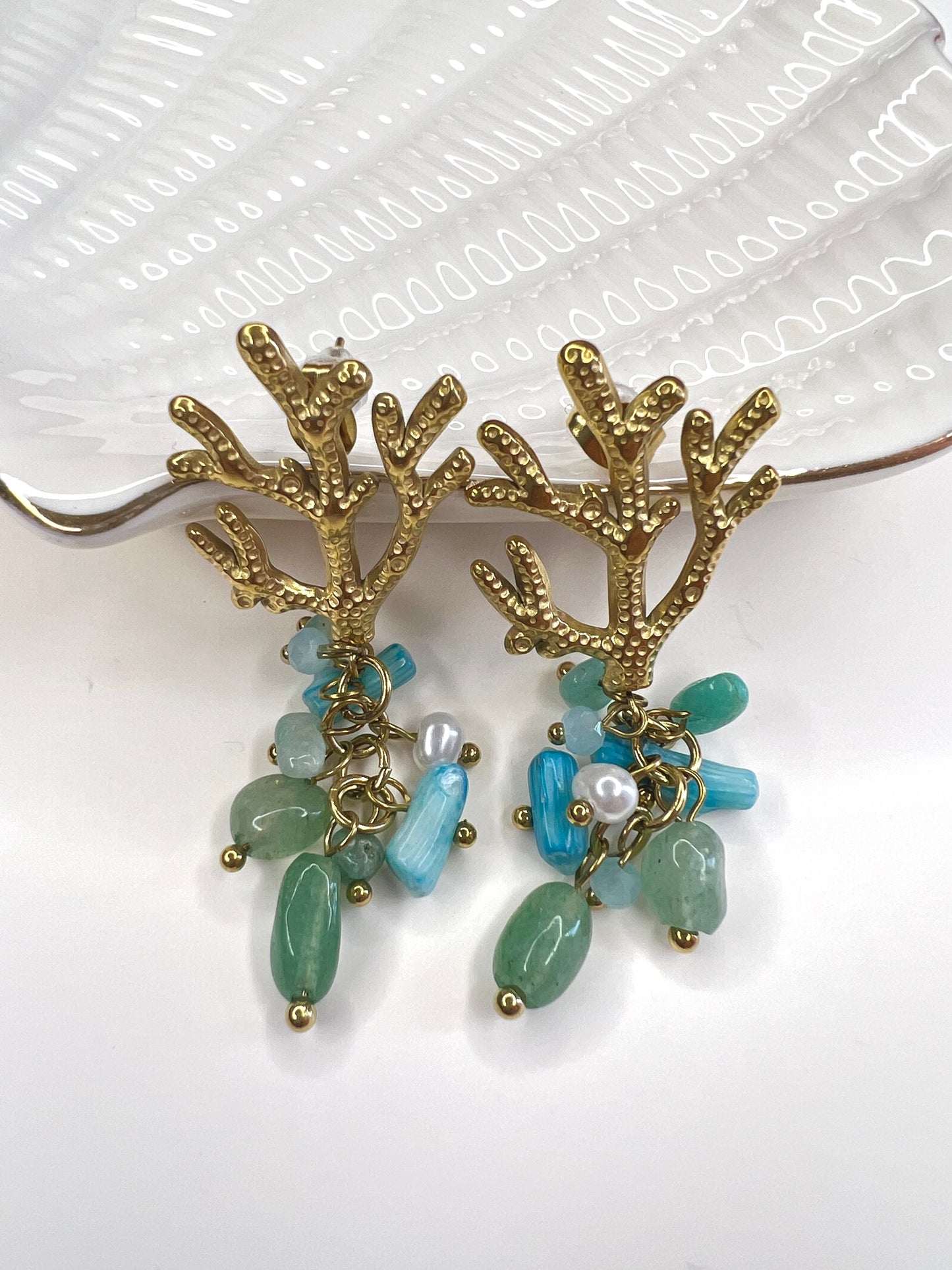 Azure earring