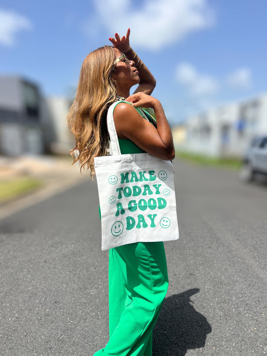 Good day tote bag